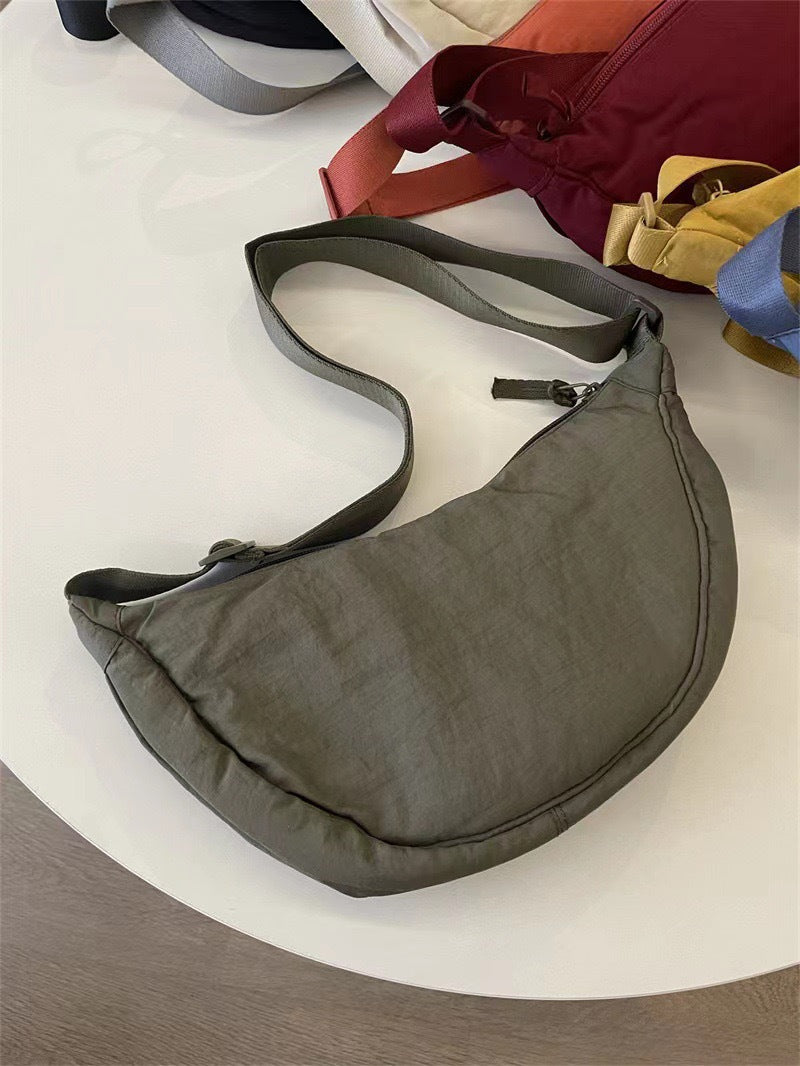 Bolso de hombro mujer curvado correa regulable - Clémence