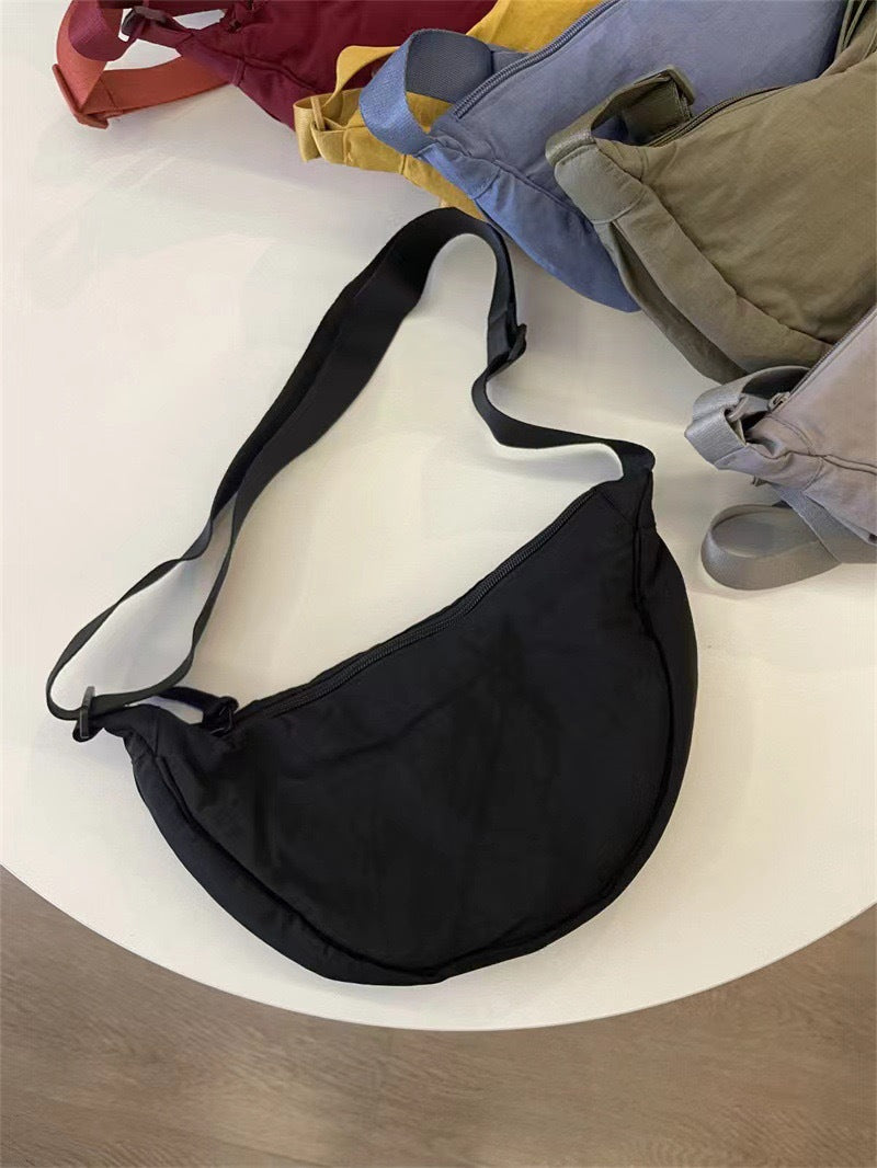 Bolso de hombro mujer curvado correa regulable - Clémence