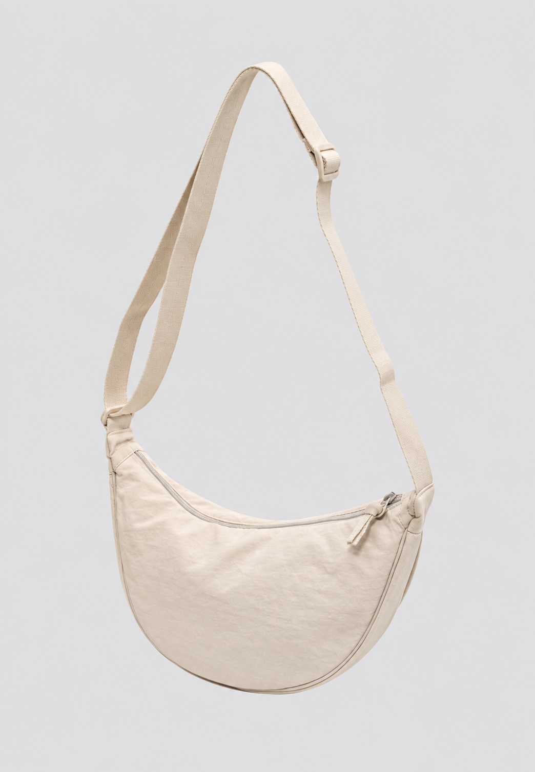 Bolso hombro nylon mujer media luna correa ajustable - Camille