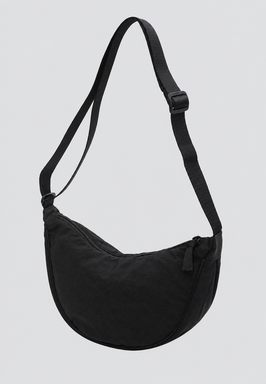 Bolso hombro nylon mujer media luna correa ajustable - Camille