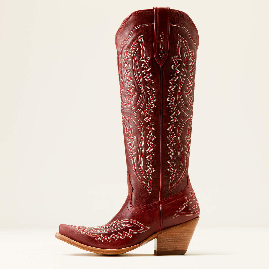 Bota cowboy mujer caña alta bordados - Annelie