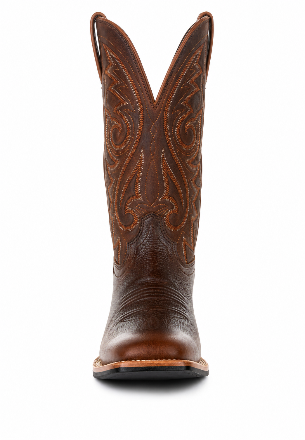 Botas cowboy para hombre de piel sintética con bordados - Hagen