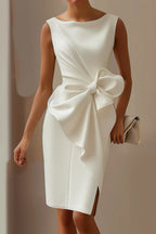 Vestido elegante para mujer con lazo lateral - Ailbhe