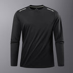 Camiseta deportiva dry fit para hombre manga larga - Hjalmer