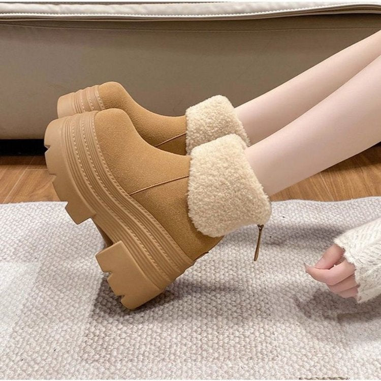 Botines de plataforma para mujer diseño acolchado - Svea