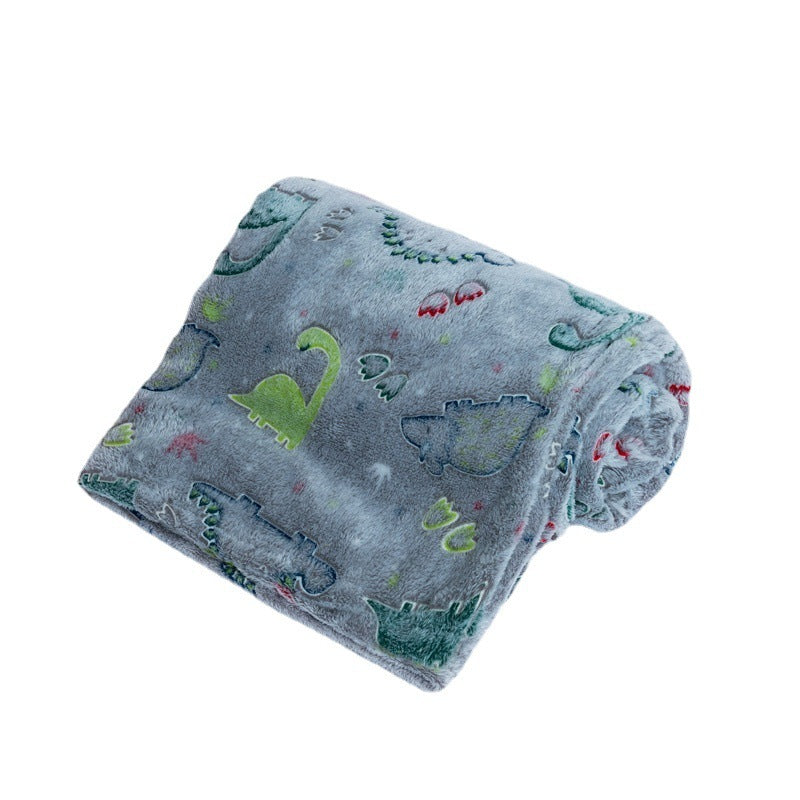 Manta Infantil Flannel Dinosaurios