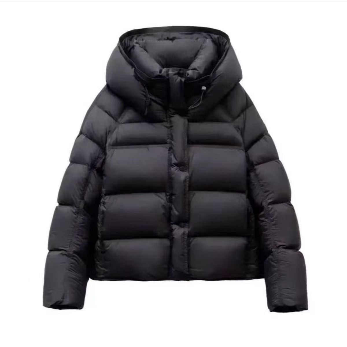 Chaqueta acolchada para mujer efecto envolvente - Yerinna