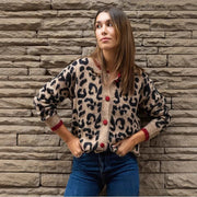Estampado marron