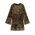Vestido de lentejuelas para mujer de corte relajado - Aeryn