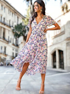 Kaly - Vestido bohemio estampado de flores