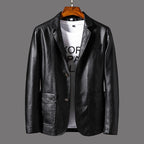 Chaqueta para hombre efecto piel lisa - Maël