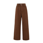 Pantalones para mujer de tiro alto y pierna ancha - Savrelle