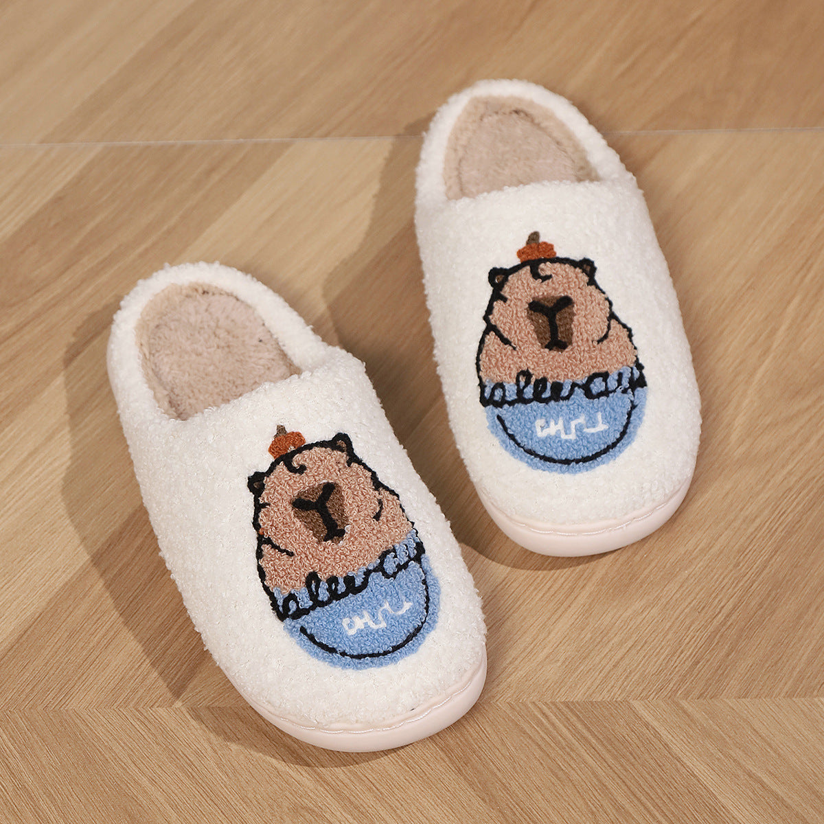 Zapatillas de casa con estampado - Aurora