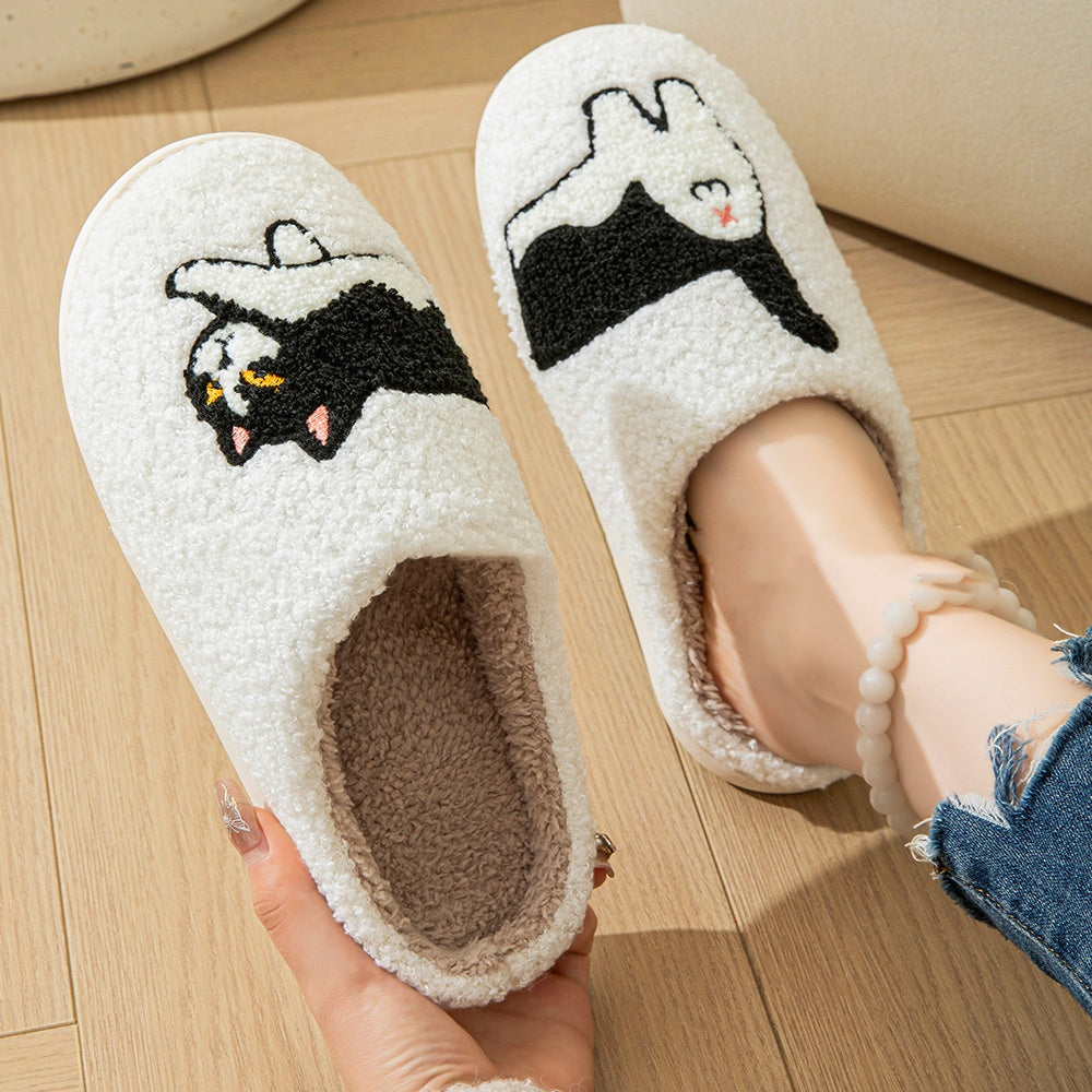 Pantuflas para mujer efecto algodón suave - Ismene