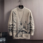 Jersey para hombre tejido grueso efecto urbano - Naël