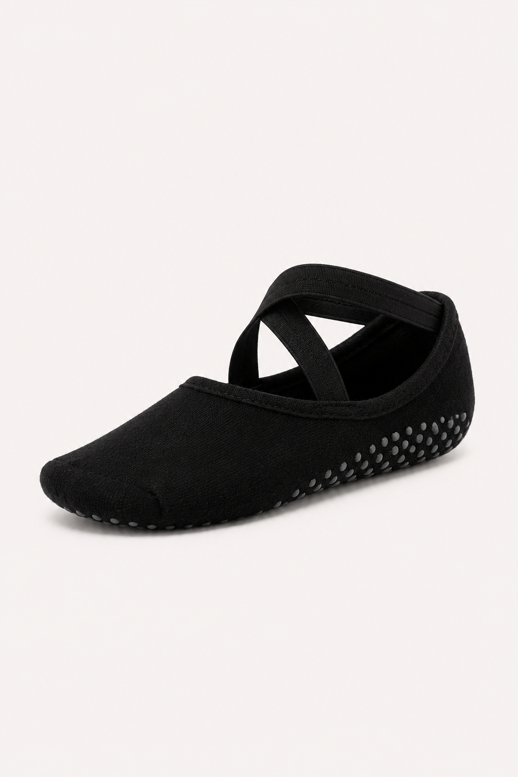 Calcetines antideslizantes para yoga y pilates con tiras cruzadas - Klara