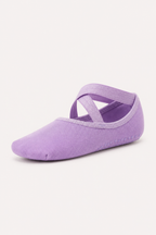 Calcetines antideslizantes para yoga y pilates con tiras cruzadas - Klara