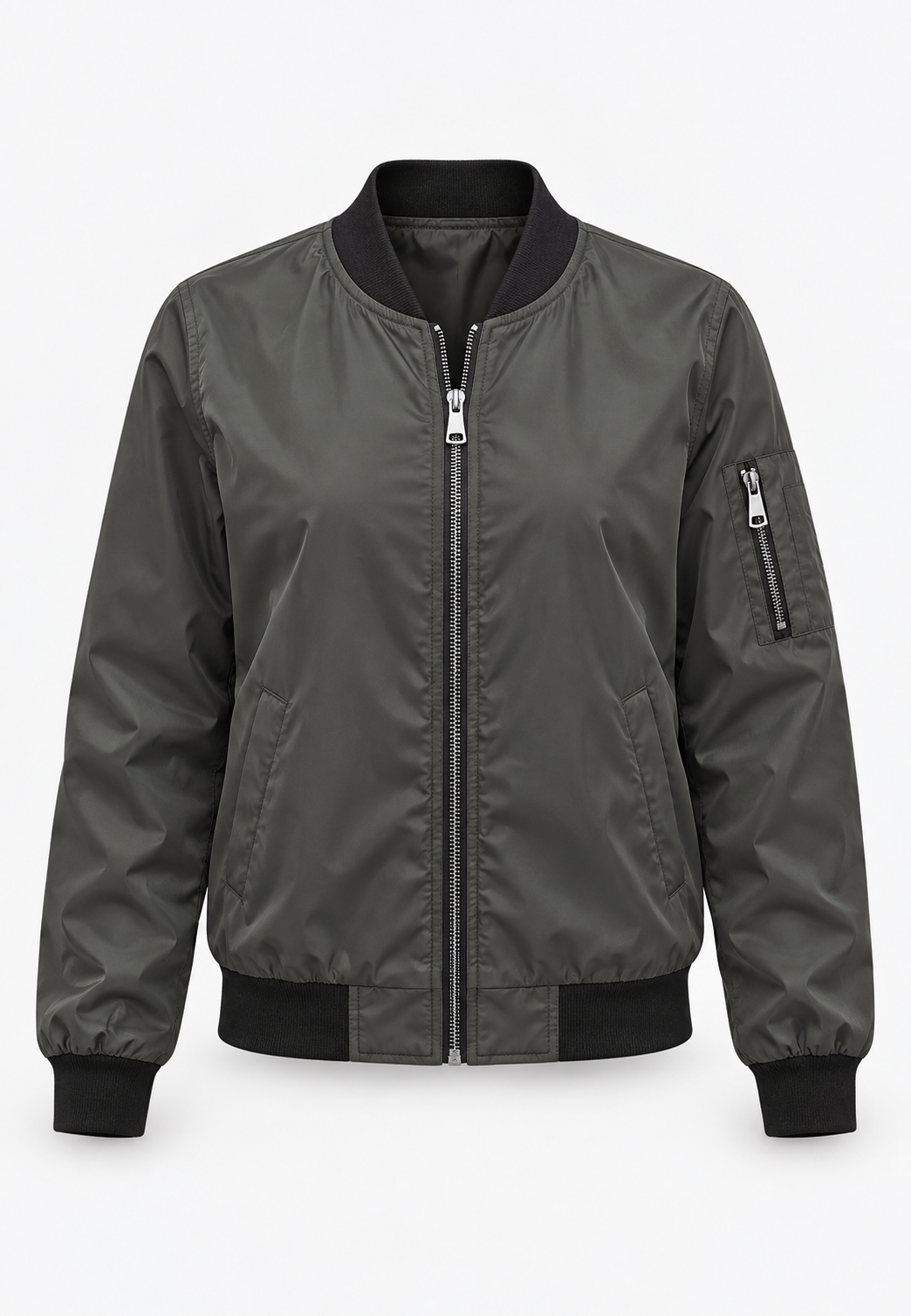 Cazadora bomber mujer estampado floral cremallera - Felicia