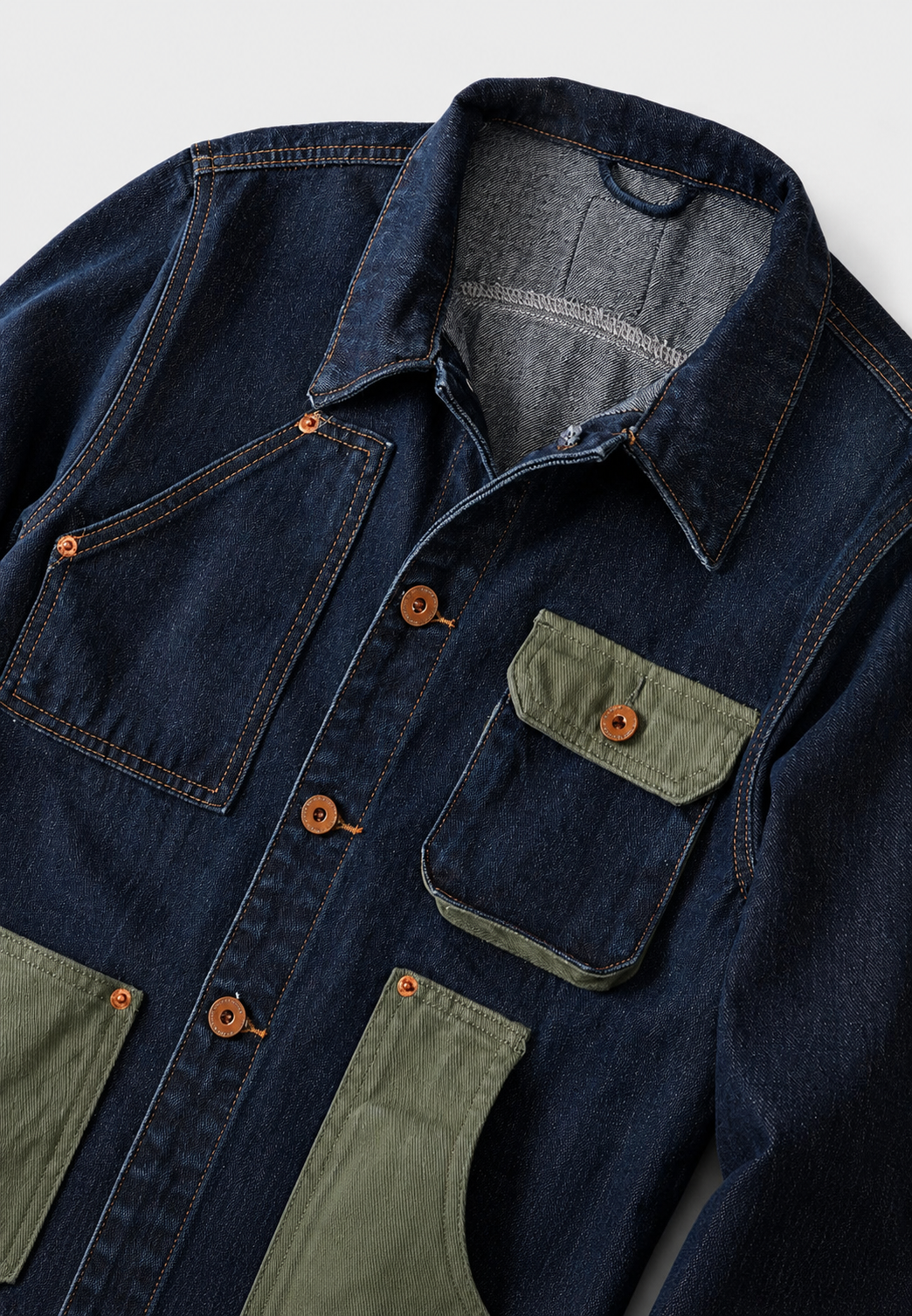 Chaqueta vaquera casual multibolsillos - Kilyan
