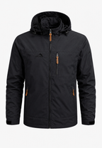 Chaqueta cortavientos impermeable para hombre con capucha - Jost