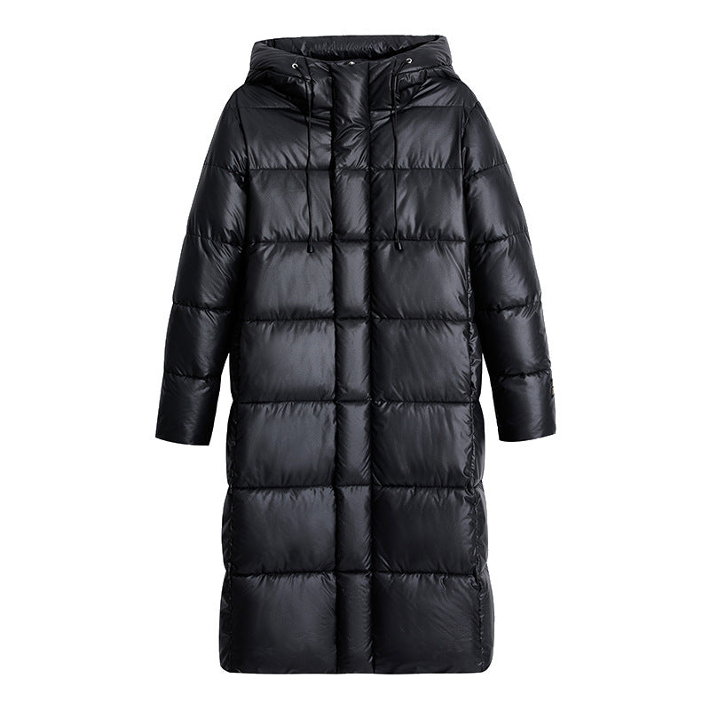 Chaqueta larga para mujer efecto acolchado - Eryndel