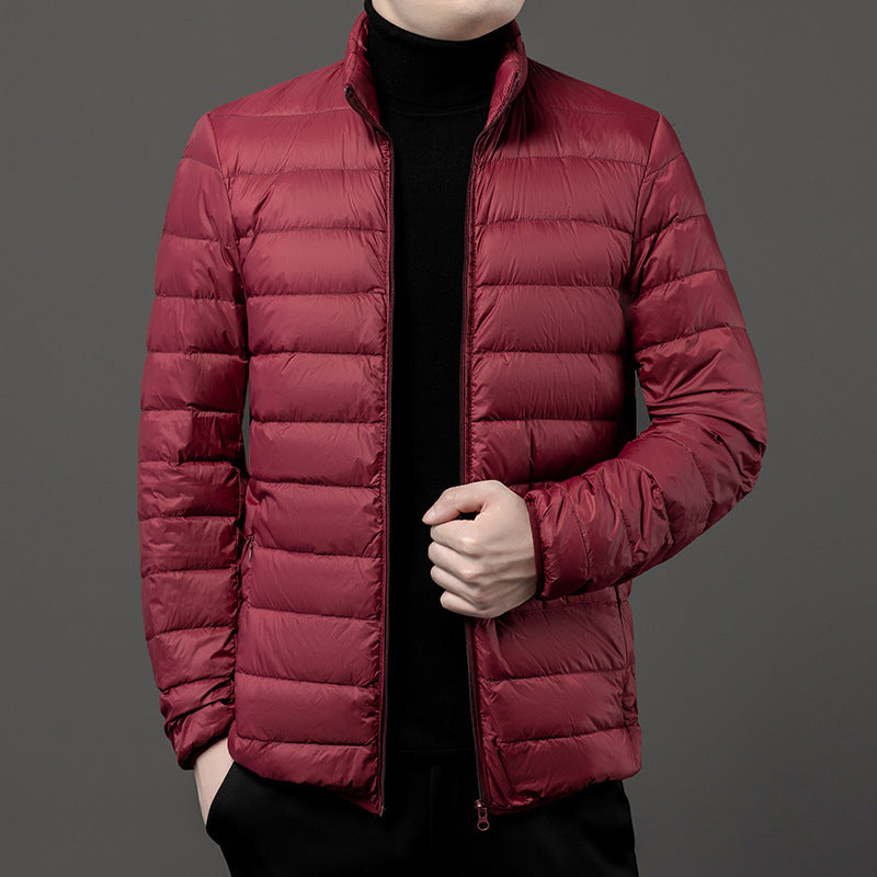 Chaqueta ligera acolchada para hombre con cierre de cremallera - Patrick