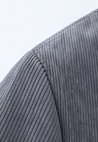 Chaqueta pana hombre cuello camisero bolsillo pecho cremallera - Amaury