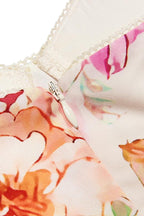 Cottie - Vestido midi acampanado estampado