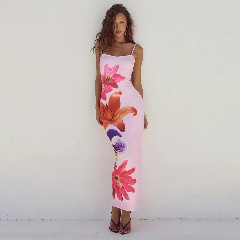 Grace - Vestido floral de tirantes para mujer