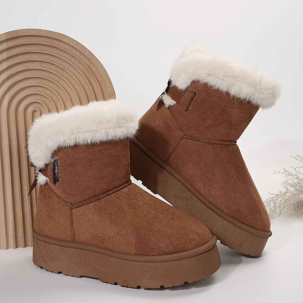 Botines de invierno para mujer efecto sereno - Yureli