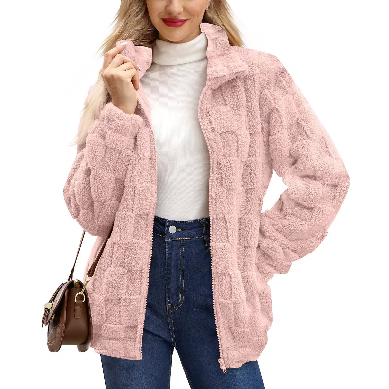 Chaqueta para mujer de textura acolchada - Irvina