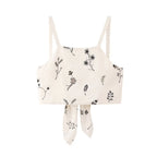 Conjunto 2 piezas estampado floral crema - Liora