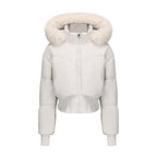 Chaqueta corta para mujer con capucha - Avenil