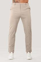 Pantalones rectos de traje para hombre - Jorund