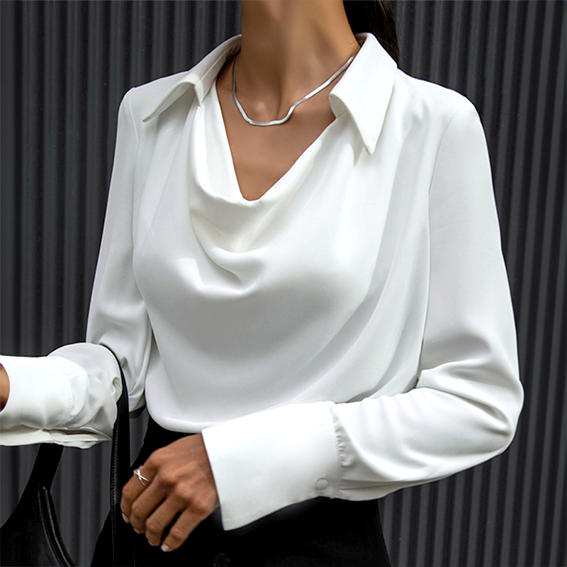 Milana - Elegante blusa de seda para mujer