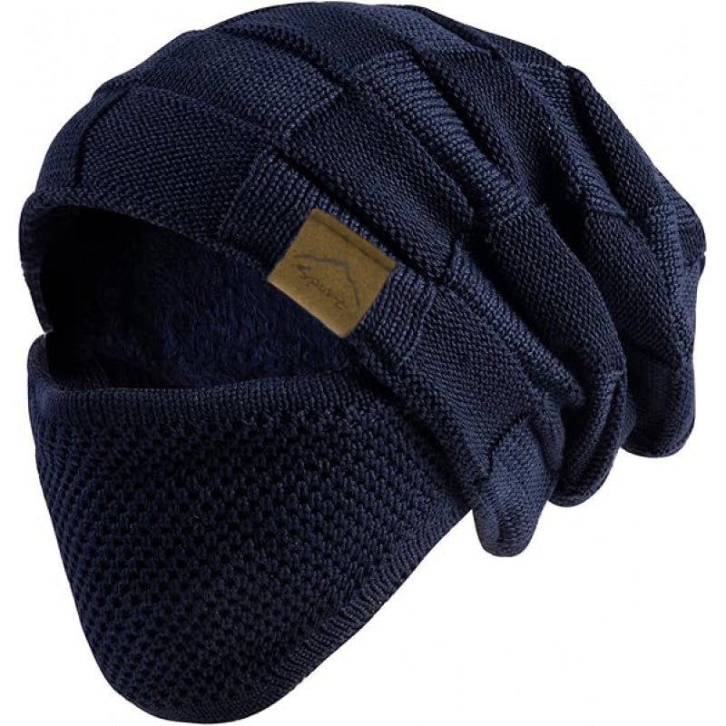 Pasamontañas de punto de invierno unisex - Billie