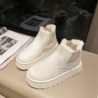 Botines para mujer estilo invernal con interior afelpado - Maivelle