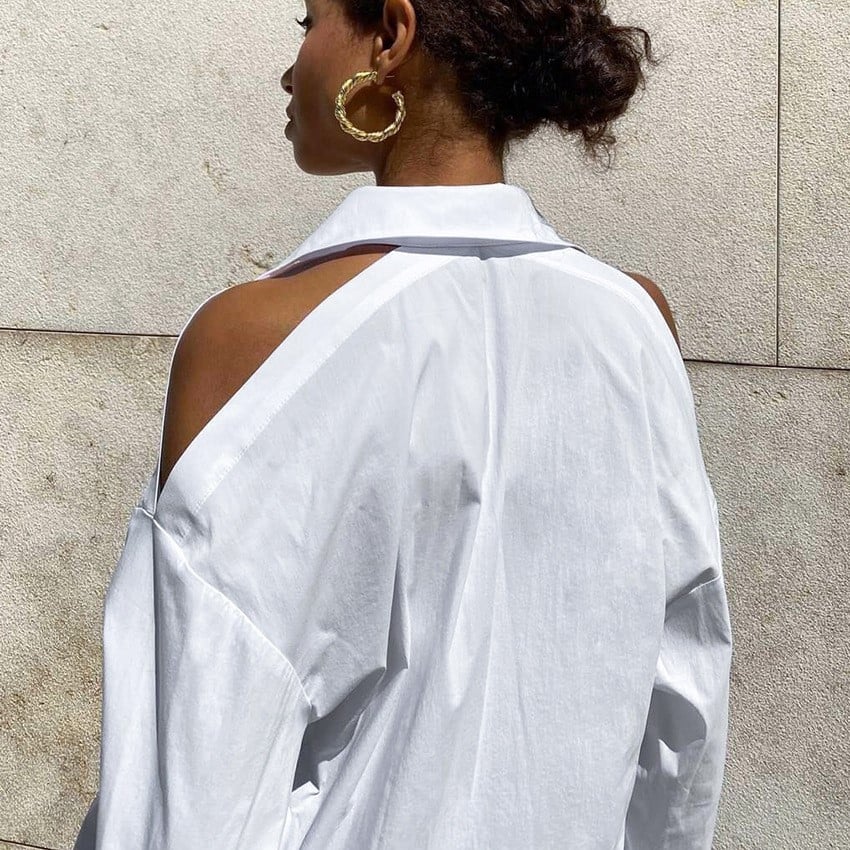 Nicola - Camiseta de mujer de algodón, suave y transpirable