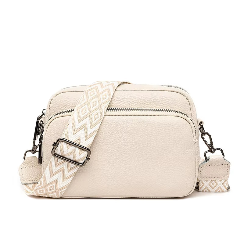 Bolso bandolera para mujer con correa étnica - Mía