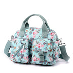 Bolso de hombro mujer con múltiples bolsillos estampado floral - Elora
