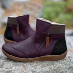 UNICE - Botas ortopédicas de mujer con doble cremallera