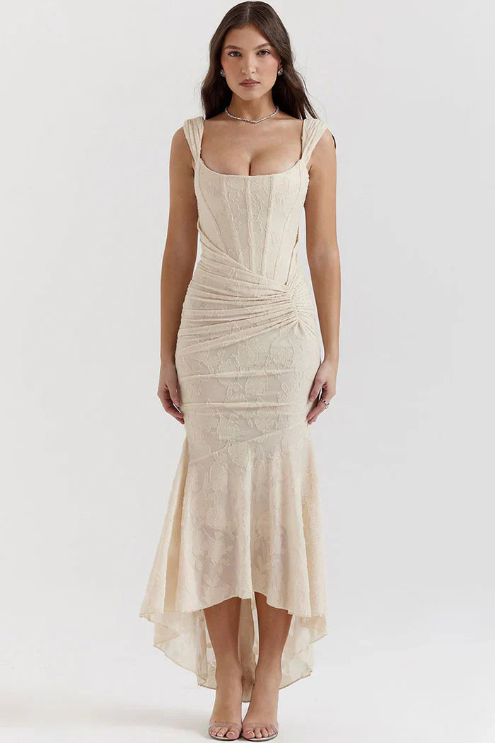 Celeste Fishtail - Maxivestido