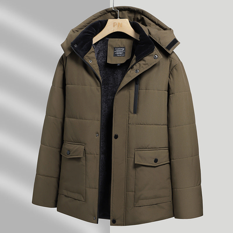 Chaqueta acolchada para hombre de tacto cálido - Roedan