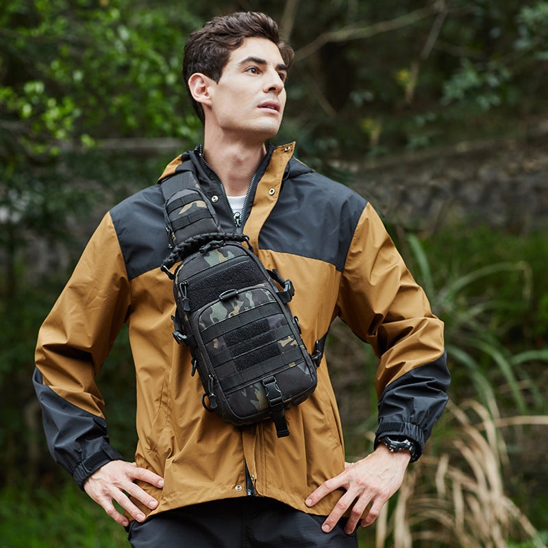 Bolsa cruzada técnica para hombre camuflaje funcional - Nicolas