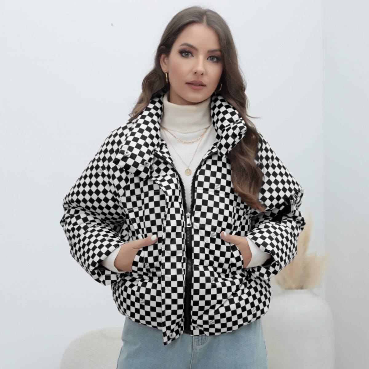 Chaqueta acolchada de algodón para mujer - Alvilda