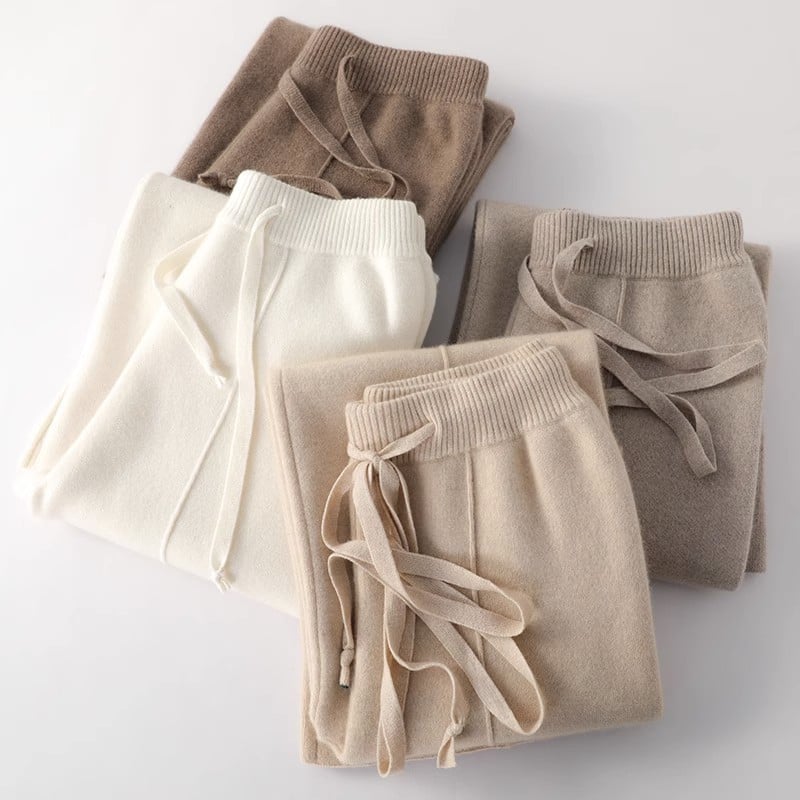 Pantalón para mujer efecto punto suave - Iverine