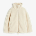Chaqueta de felpa para mujer cuello envolvente - Alfhildr