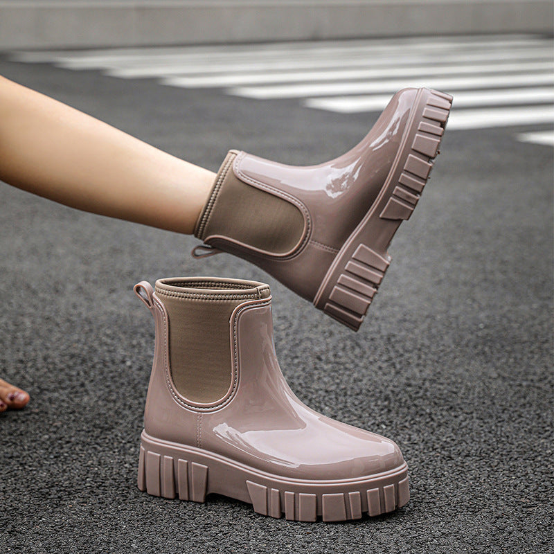 Botas de lluvia para mujer impermeables de tobillo - Pereira