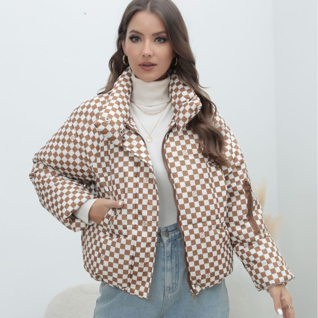 Chaqueta acolchada de algodón para mujer - Alvilda