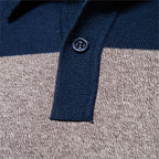 Jersey de tejido para hombre cuello polo - Hjalmar